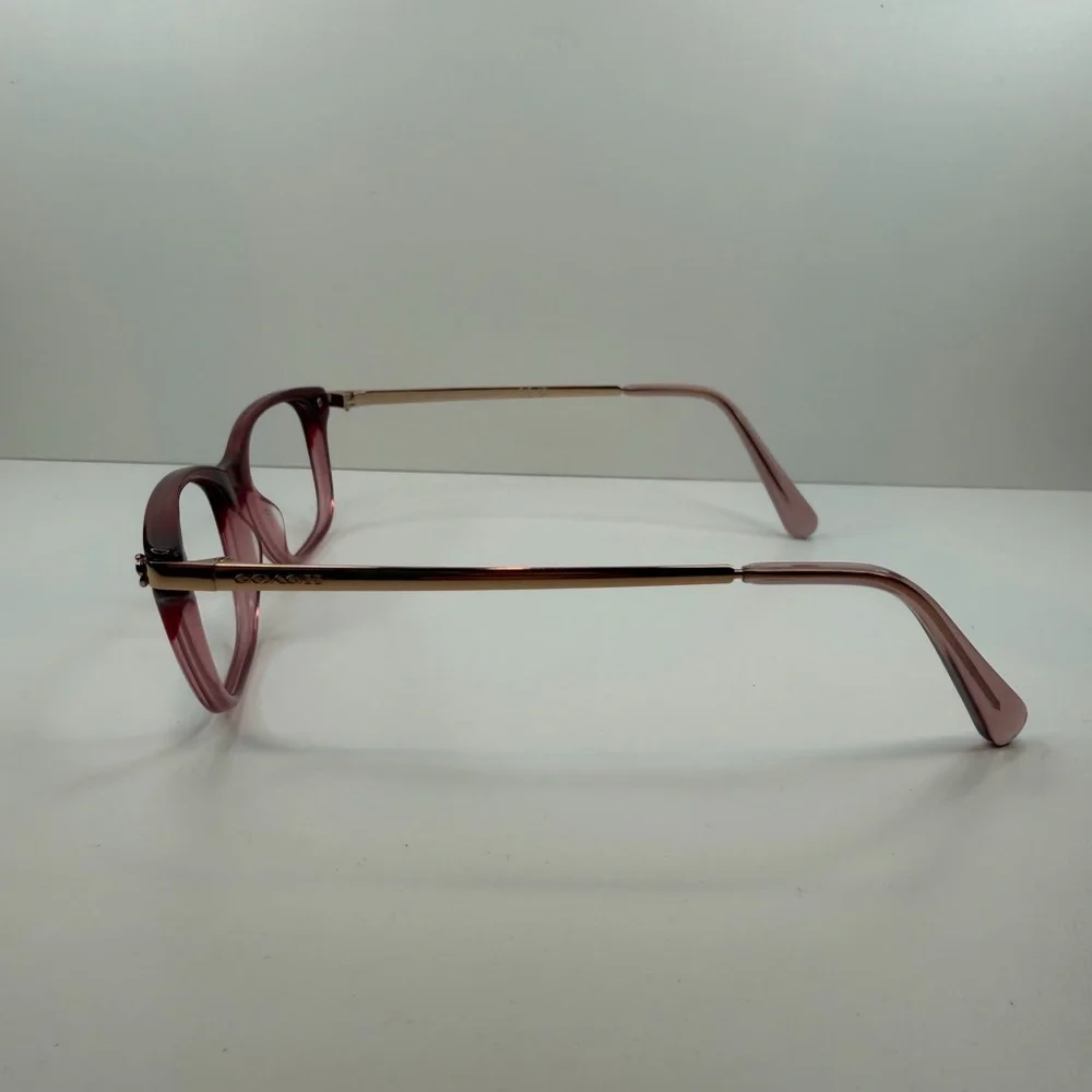 COACH GLASSES HC6142/5551 (BURGUNDY GLITTER GRADIENT) 51•17•140 COACH EYEGLASSES